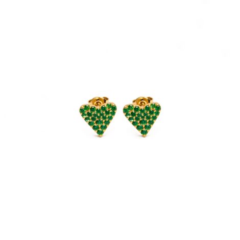 Topos corazon verde