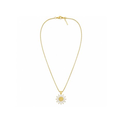 Cadena flor brillante